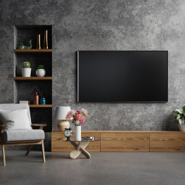 Ściana z TV w salonie: pomysły na nowoczesną aranżację
